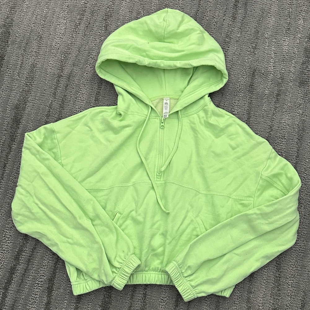 ALO Yoga Lime Green Women's Sweater
